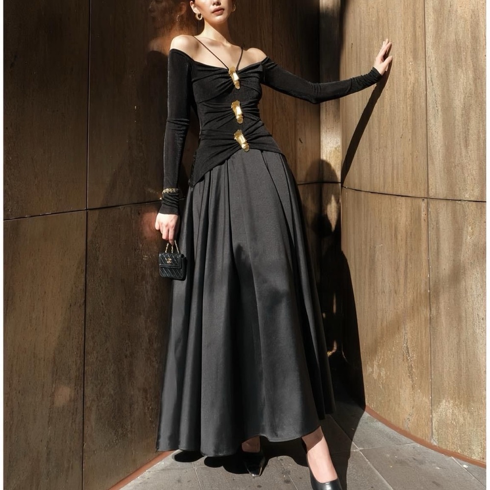 Elegant Black Evening dress